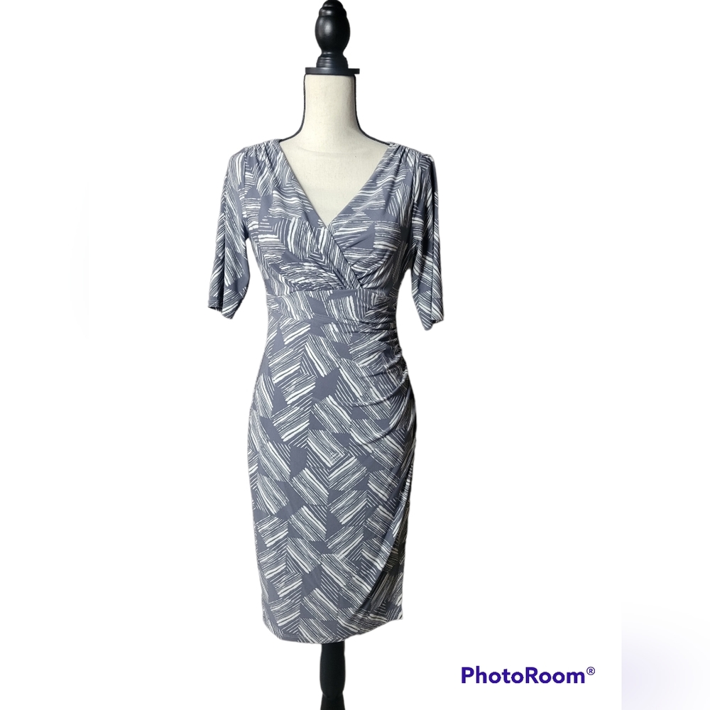 Lauren by Ralph Lauren Faux Wrap Dress, Size 4
